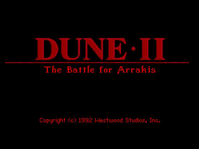 Dune II - The Battle for Arrakis [OpenDune]